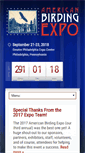 Mobile Screenshot of americanbirdingexpo.com